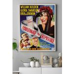 Postermanya (pster18055) Sunset Boulevard-sunset Bulvarı Film Afişi Kanvas Tablo 2 50 x 70