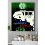 Postermanya (pster18130) Your Time Girişimcilik Kanvas Tablo 21 x 30