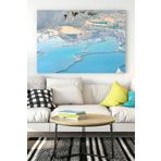 Postermanya (pster18225) Pamukkale Manzara Kanvas Tablo 21 x 30