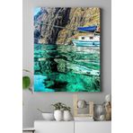 Postermanya (pster18252) Berrak Deniz Manzara Kanvas Tablo 21 x 30