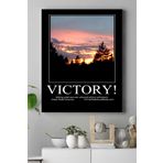 Postermanya (pster18394) Victory-zafer Motivasyon Kanvas Tablo 50 x 70