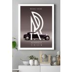 Postermanya (pster18410) Vintage Araba Kanvas Tablo 3 21 x 30
