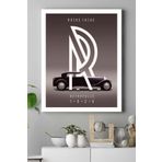 Postermanya (pster18411) Vintage Araba Kanvas Tablo 3 50 x 70