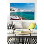 Postermanya (pster18576) Yunan Adaları Manzara Kanvas Tablo 2 40 x 60