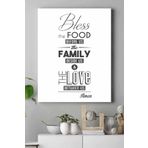 Postermanya (pster18805) Family Beside Us Mutfak Kanvas Tablo 30 x 40