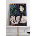 Postermanya (pster18861) Yeşil Yapraklar - Pablo Picasso Sanatsal Kanvas Tablo 30 x 40