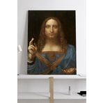 Postermanya (pster18990) Salvator Mundi - Vinci Sanatsal Kanvas Tablo 30 x 40