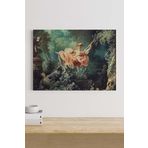 Postermanya (pster19149) The Swing - Jean Honore Fragonard Sanatsal Kanvas Tablo 50 x 70