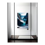 Postermanya (pster20788) Karlı Fiyort Manzarası Iskandinav Tarzı Poster 90 x 130