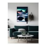 Postermanya (pster20886) Nordik Kış Huzuru Iskandinav Tarzı Kanvas Tablo 40 x 60