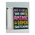 Postermanya (pster281) Ramen Motto Manga Anime Kanvas Tablo 50 x 70