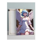 Postermanya (pster490) Melek Angel Anime Kızı Manga Anime Kanvas Tablo 21 x 30
