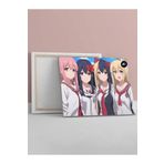 Postermanya (pster639) Anime Kız Grubu Manga Anime Kanvas Tablo 30 x 40