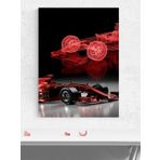 Postermanya Redline Drive, Kırmızı Çizgi Sürüşü, Formula 1 Motivasyon Poster,Afiş,Ofis,Çalışma Odası Dekorasyon