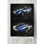 Postermanya Shelby Cobra Daytona Coupe Araba 2 50x70 cm Poster