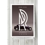 Postermanya Vintage Araba 3 50x70 cm Poster