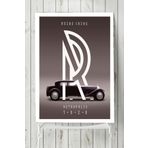 Postermanya Vintage Araba 3 80x115 cm Poster