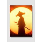 postick Ghost Of Tsushima Oyun Posteri Kalın Parlak Kuşe Kağıdı