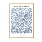 Postifull Ahşap Çerçeveli Tablo, Poster Ve Çerçeve Seti, William Morris - Willow Bough Comfort Serisi No:10857;30 X 40 Ahşap Çerçeveli