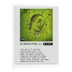 Postifull Albüm Polaroid Duvar Posteri - Spotify Uyumlu Poster - Duvar Dekoru - Kalın Kuşe Kağıt - Çerçevesiz;15 X 21 Gri - 18