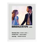 Postifull Bridgerton - Çerçevesiz Poster - Duvar Dekoru - Dizi Ve Film Afiş Posterleri - Kalın Kuşe Kağıt;50 X 70 Gri - 29