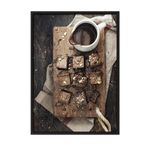 Postifull Brownies Çerçeveli Tablo, Siyah Çerçeve Ve Poster, Dikey Duvar Tablosu Comfort Serisi No:108402;10 X 15 Siyah Çerçeveli