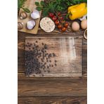 Postifull Cam Kesme Tahtası, Doğrama Tahtası, Doğal Ahşap Desen, Kalın Ve Temperli Kırılmaz Cam, 21 * 30Cm;21 X 30 Renkli - 7