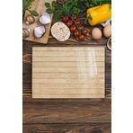Postifull Cam Kesme Tahtası, Doğrama Tahtası, Doğal Ahşap Desen, Kalın Ve Temperli Kırılmaz Cam, 21 * 30Cm;21 X 30 Renkli - 8