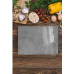 Postifull Cam Kesme Tahtası, Doğrama Tahtası, Estetik Mermer Desen, Kalın Ve Temperli Kırılmaz Cam, 21 * 30Cm;21 X 30 Renkli - 18