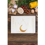 Postifull Cam Kesme Tahtası, Doğrama Tahtası, Ramazan Özel Desen, Kalın Ve Temperli Kırılmaz Cam, 21 * 30Cm;21 X 30 Renkli - 25