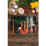 Postifull Cam Kesme Tahtası, Kalın Ve Kırılmaz Cam - Flamingo Tema - 21 * 30Cm - Doğrama Tahtası, Mutfak Dekoru;21 X 30 Renkli - 50