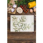 Postifull Cam Kesme Tahtası, Kalın Ve Kırılmaz Cam - Vintage Zeytin- 21 * 30Cm - Doğrama Tahtası, Mutfak Dekoru;21 X 30 Renkli - 31