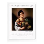 Postifull Caravaggio Duvar Posteri - Duvar Dekoru - Sanat Serisi Posterleri - Kalın Kuşe Kağıt - Çerçevesiz;30 X 42 Gri - 3