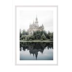 Postifull Castle Of Magic Çerçeveli Tablo, Beyaz Çerçeve Ve Poster, Duvar Tablosu Comfort Serisi No:108298;10 X 15 Beyaz Çerçeveli