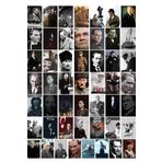 Postifull Gazi Mustafa Kemal Atatürk Poster Seti, 50 Adet 10 * 15 Cm Kolaj Seti,Bant Hediyeli Kutulu Set;