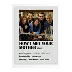 Postifull How I Met Your Mother - Çerçevesiz Poster - Duvar Dekoru - Dizi Ve Film Afiş Posterleri - Kuşe Kağıt;30 X 42 Gri - 27