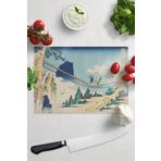 Postifull Kesme Tahtası, Kalın Ve Kırılmaz Cama Baskı - Hokusai Sanat Eseri Baskılı - 21 * 30Cm, Doğrama Tahtası;21 X 30 Sanat - 5