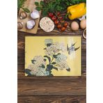Postifull Kesme Tahtası, Yeni Nesil Doğrama Tahtası Cam, Sanat Serisi, Kalın Ve Temperli Kırılmaz Cam, 21 * 30Cm;21 X 30 Hokusai - 4