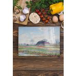 Postifull Kesme Tahtası, Yeni Nesil Doğrama Tahtası Cam, Sanat Serisi, Kalın Ve Temperli Kırılmaz Cam, 21 * 30Cm;21 X 30 Monet - 4