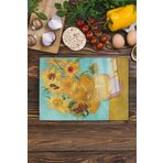 Postifull Kesme Tahtası, Yeni Nesil Doğrama Tahtası Cam, Sanat Serisi, Kalın Ve Temperli Kırılmaz Cam, 21 * 30Cm;21 X 30 Van Gogh - 2