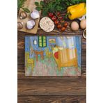 Postifull Kesme Tahtası, Yeni Nesil Doğrama Tahtası Cam, Sanat Serisi, Kalın Ve Temperli Kırılmaz Cam, 21 * 30Cm;21 X 30 Van Gogh - 9