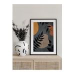 Postifull Koyu Renk Boho Ve Estetik Duvar Tablosu, Çerçevesiz Poster, Salon, Mutfak Ve Ofis Duvar Dekoru;15 X 21 Gri