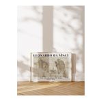 Postifull Leonardo Da Vinci Duvar Posteri - Sanat Poster - Sanat Serisi Posterleri - Kalın Kağıt, Çerçevesiz;50 X 70 Gri - 13