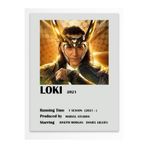 Postifull Loki - Çerçevesiz Poster - Duvar Dekoru - Dizi Ve Film Afiş Posterleri - Kalın Kuşe Kağıt;30 X 42 Gri - 18