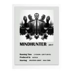 Postifull Mindhunter - Çerçevesiz Poster - Duvar Dekoru - Dizi Ve Film Afiş Posterleri - Kalın Kuşe Kağıt;21 X 30 Gri - 15