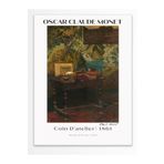 Postifull Monet Duvar Posteri - Duvar Dekoru - Sanat Serisi Posterleri - Kalın Kuşe Kağıt - Çerçevesiz;15 X 21 Gri - 4