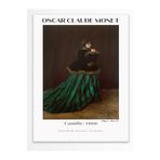 Postifull Monet Duvar Posteri - Duvar Dekoru - Sanat Serisi Posterleri - Kalın Kuşe Kağıt - Çerçevesiz;50 X 70 Gri - 3