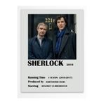Postifull Sherlock - Çerçevesiz Poster - Duvar Dekoru - Dizi Ve Film Afiş Posterleri - Kalın Kuşe Kağıt;10 X 15 Gri - 13