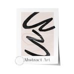 Postifull Siyah Beyaz Boho Duvar Dekoru, Çerçevesiz Poster, Çerçevesiz Duvar Tablosu - Fine Art Kağıt;13 X 18 Renkli - 13