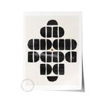 Postifull Siyah Beyaz Boho Duvar Dekoru, Çerçevesiz Poster, Çerçevesiz Duvar Tablosu - Fine Art Kağıt;50 X 70 Renkli - 16